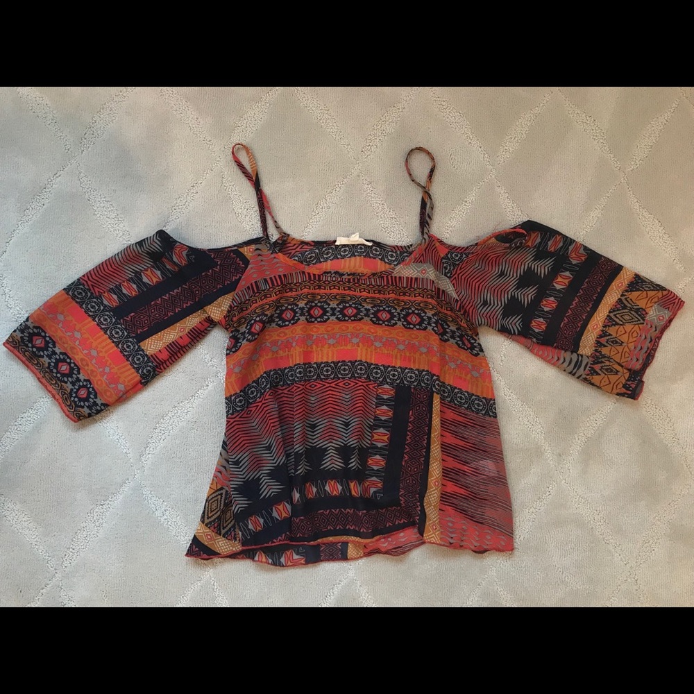 Multicolored Medium patterned dress shirt